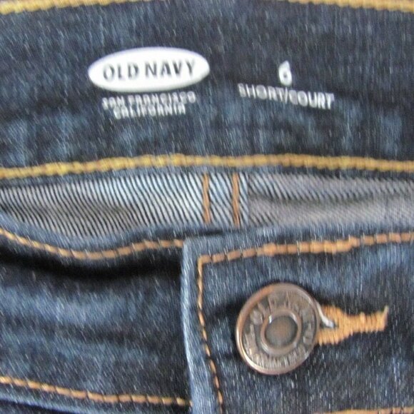 Old Navy Jeans Womens Size 6 Short (29 x 29) Diva Bootcut Stretch Dark Wash EUC - Picture 8 of 12